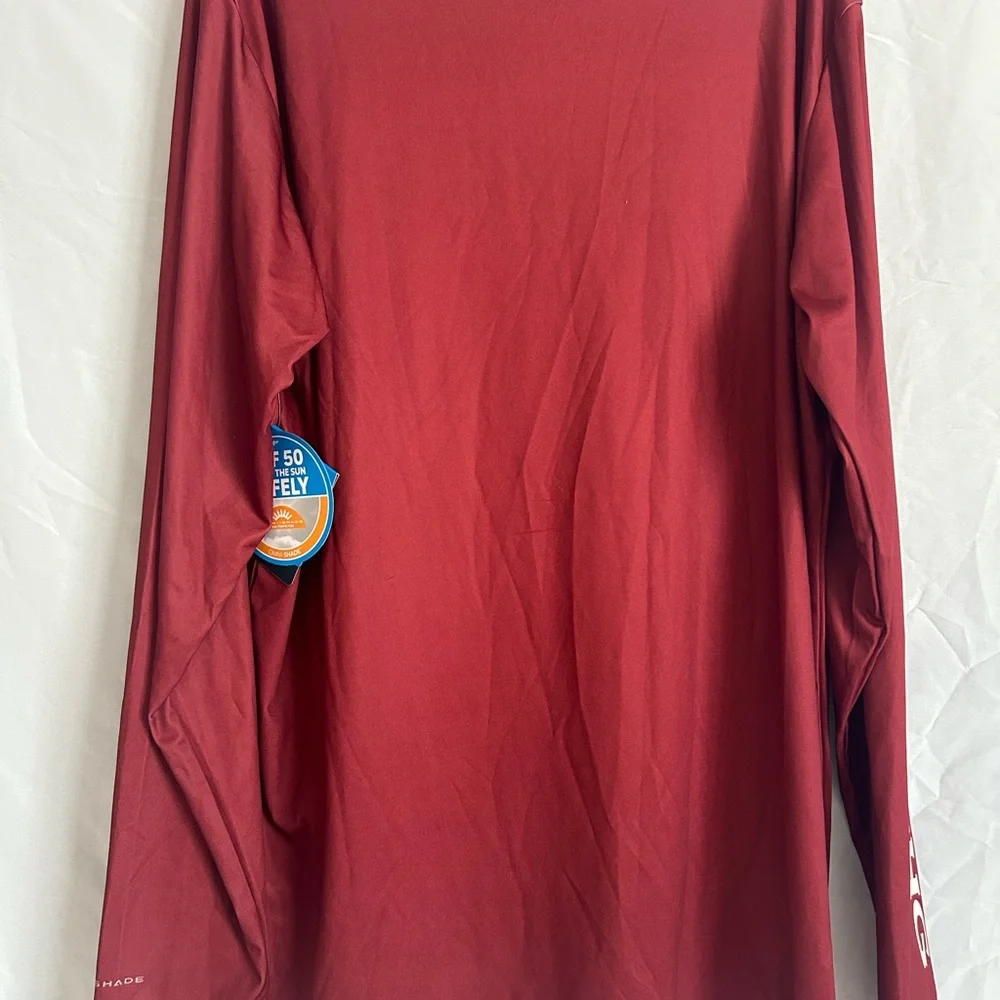 Columbia Men's burgundy Performance Hunting Gear Shirt size L cod: 1280 - Picture 3 of 7